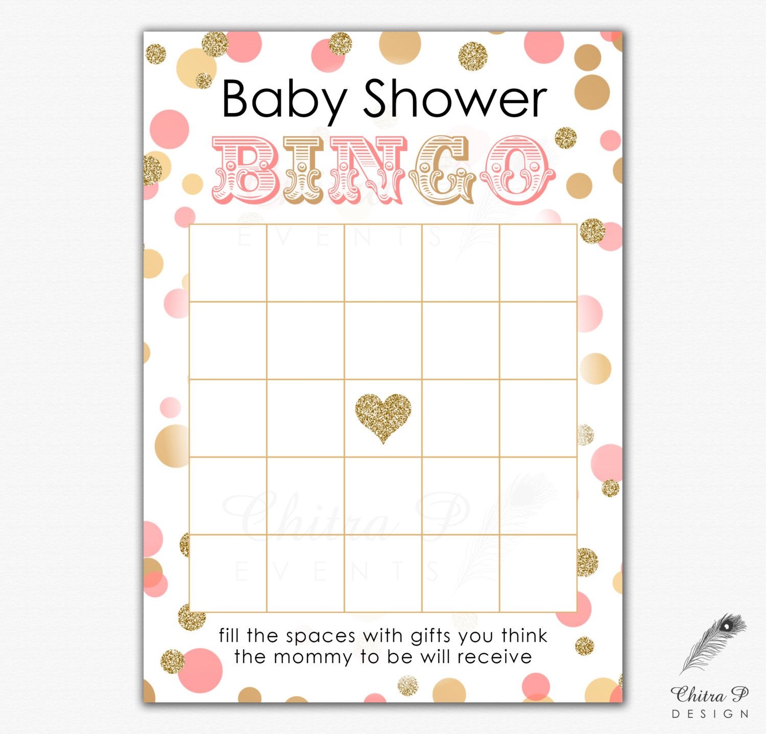 Free Printable Blank Baby Shower Bingo Mountain Free Printable Blank Baby Shower Bingo Mountain