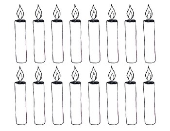 Blank Birthday Candles By Majestic 39 s Monsters TPT