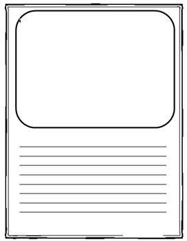 Blank Book Template For Kids