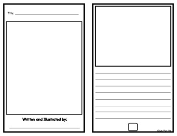 Printable Blank Book Pages For Kids