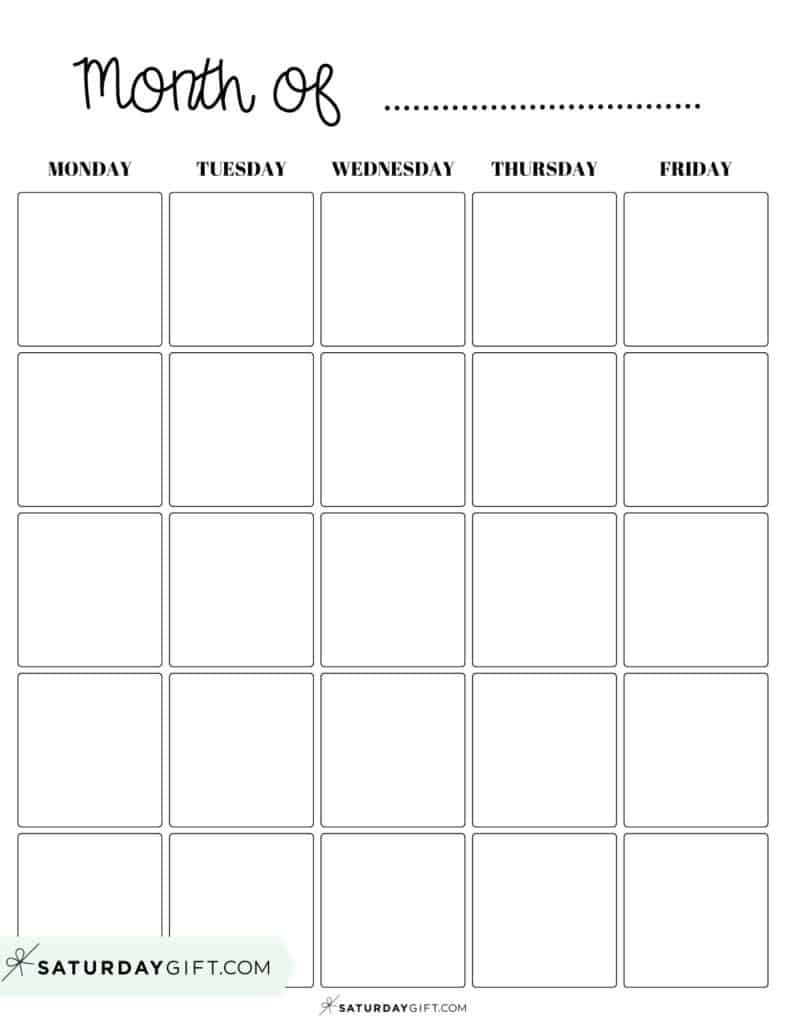 Blank Calendar Free Printable Monday 2024 Calendar Printable Blank Calendar Free Printable Monday 2024 Calendar Printable