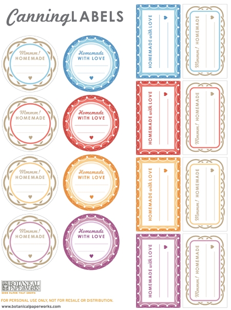 Free Printable Blank Labels For Jars Free Printable Blank Labels For Jars