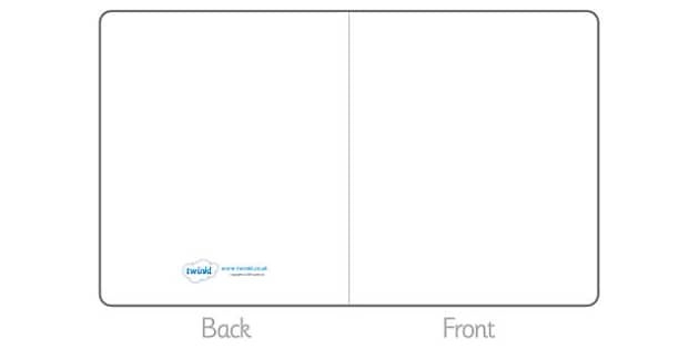 Blank Card Template Free Printable PRINTABLE TEMPLATES