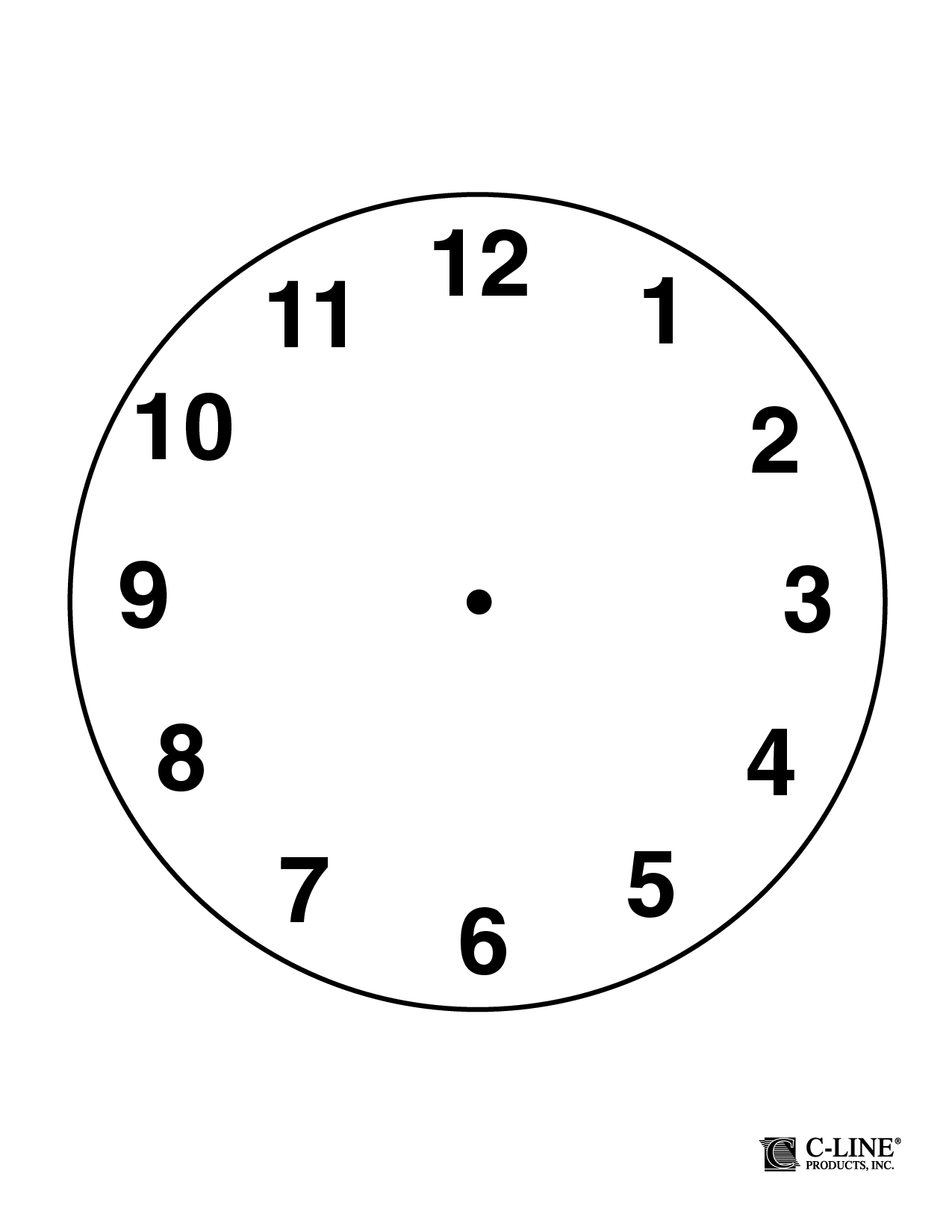 Blank Clocks Clock Free Printable Worksheet Blank Clocks Clock Free Printable Worksheet