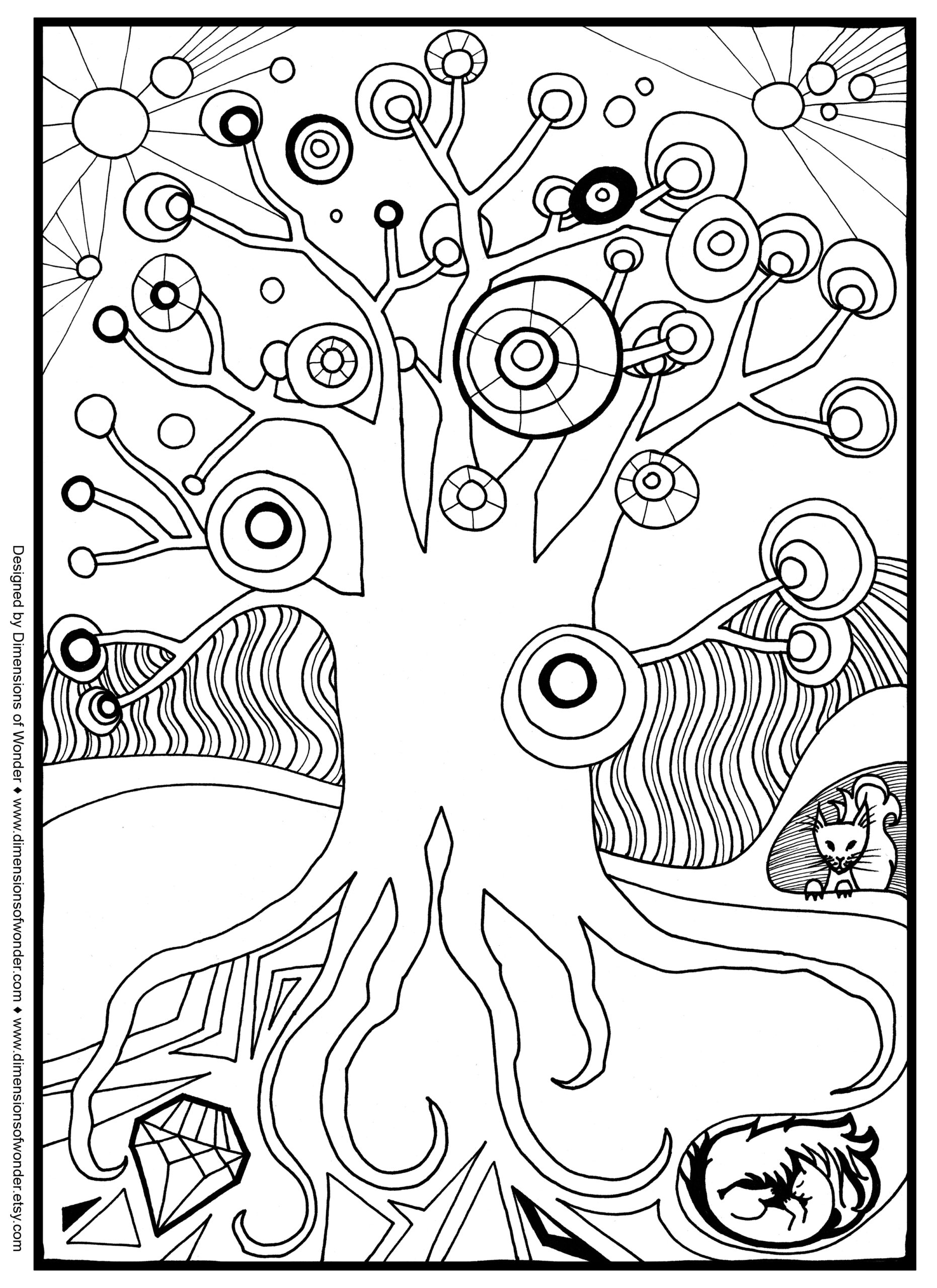 Blank Coloring Pages For Adults At GetColorings Free Printable