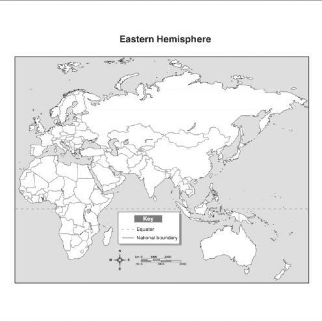 Blank Eastern Hemisphere Map Blank Eastern Hemisphere Map