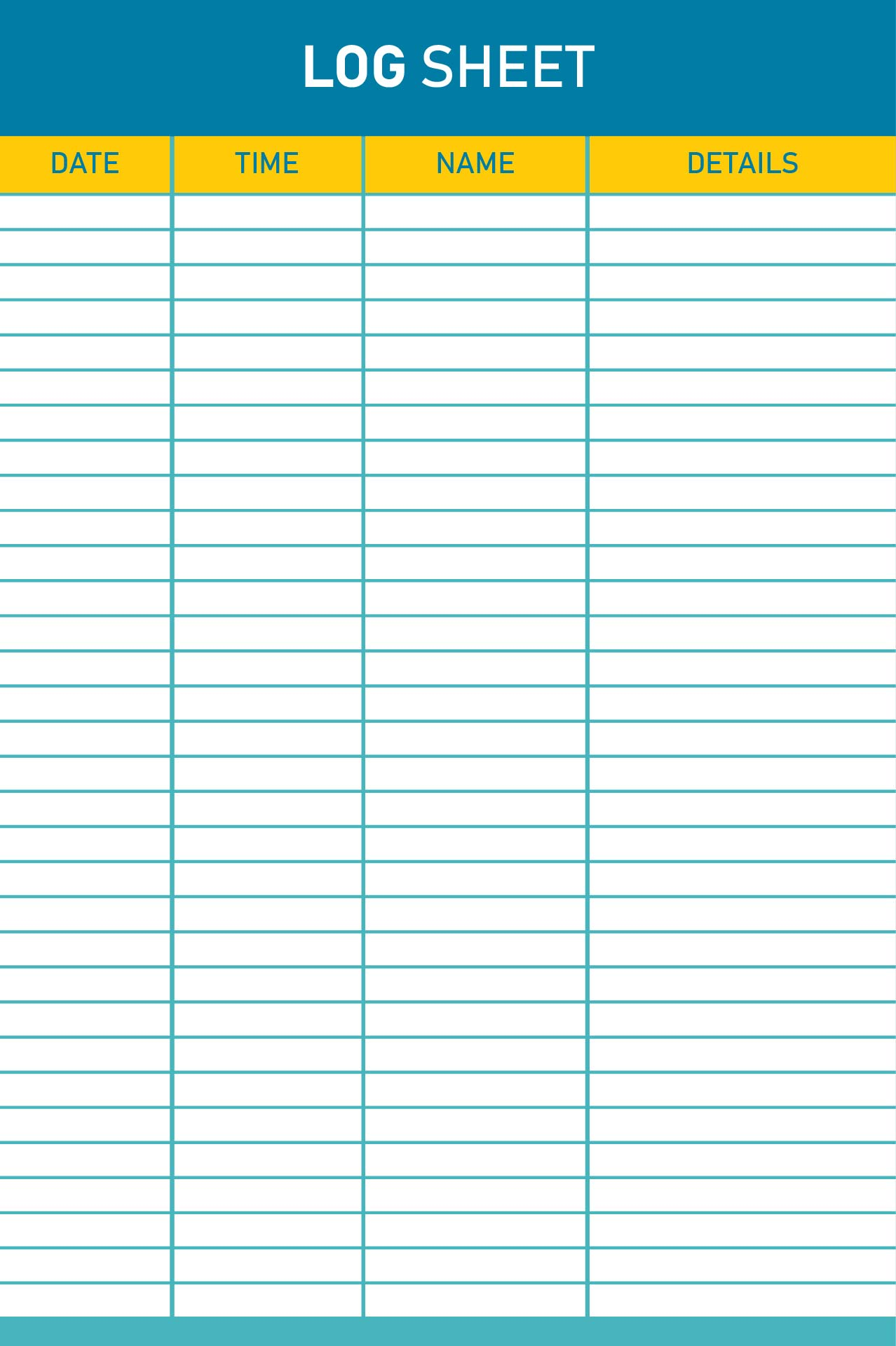 Blank Employee Printable Log Form Images Printable Forms Free Online