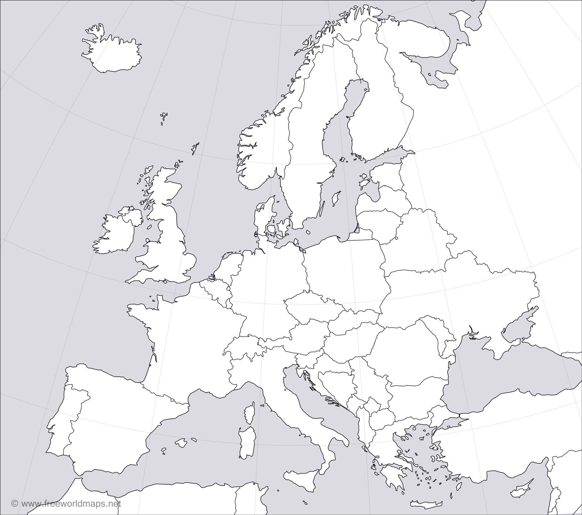 Blank Europe Map 2024 Rheta Charmion Blank Europe Map 2024 Rheta Charmion
