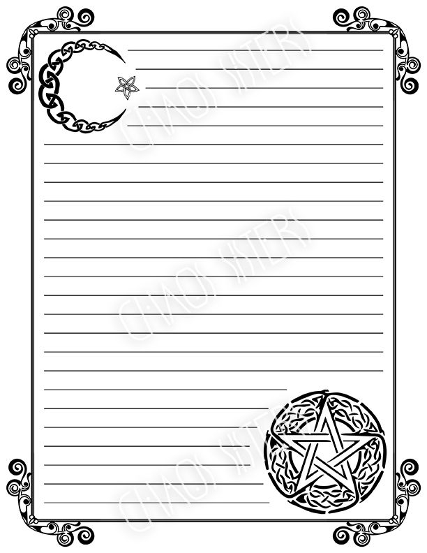 Blank Free Printable Book Of Shadows Pages Printable Word Searches Blank Free Printable Book Of Shadows Pages Printable Word Searches
