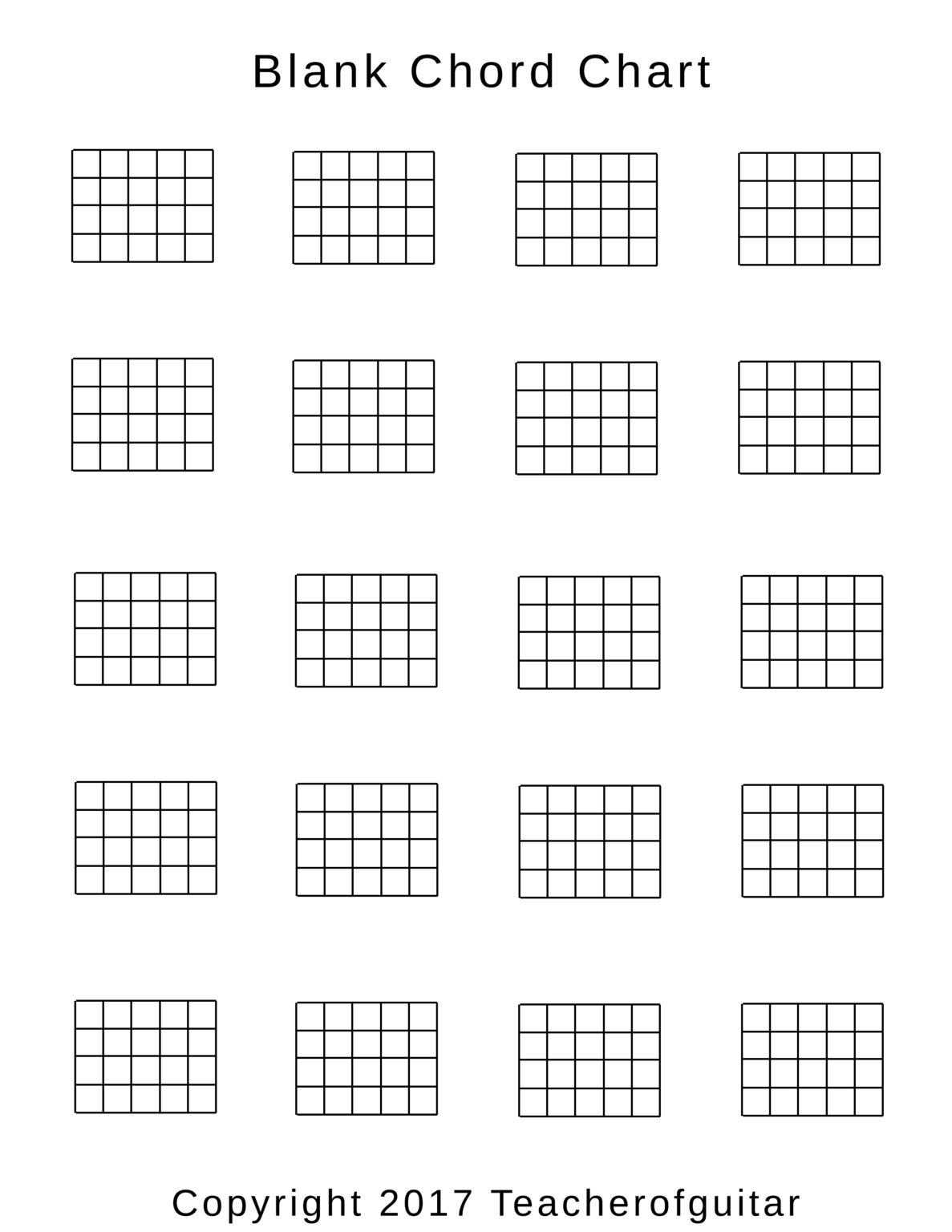 Blank Guitar Chord Sheets Printable We Love Printables Blank Guitar Chord Sheets Printable We Love Printables