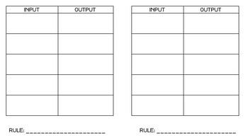 Blank Input Output Tables Free Printable Worksheets - Printable Free ...