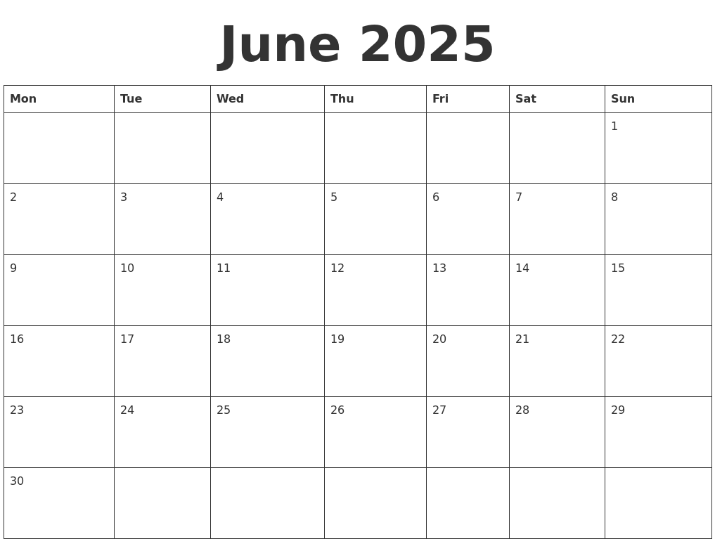 Blank June 2025 Calendar Template Ethan Hagen Blank June 2025 Calendar Template Ethan Hagen