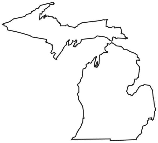 Printable Blank University Of Michigan Map
