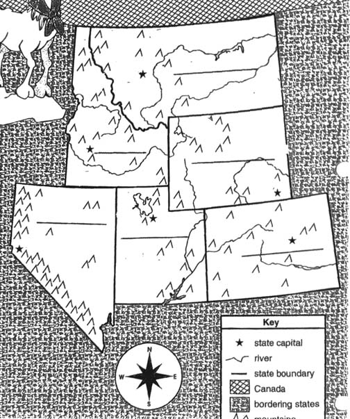 Free Printable Blank Rocky Mountain States Free Printable Blank Rocky Mountain States
