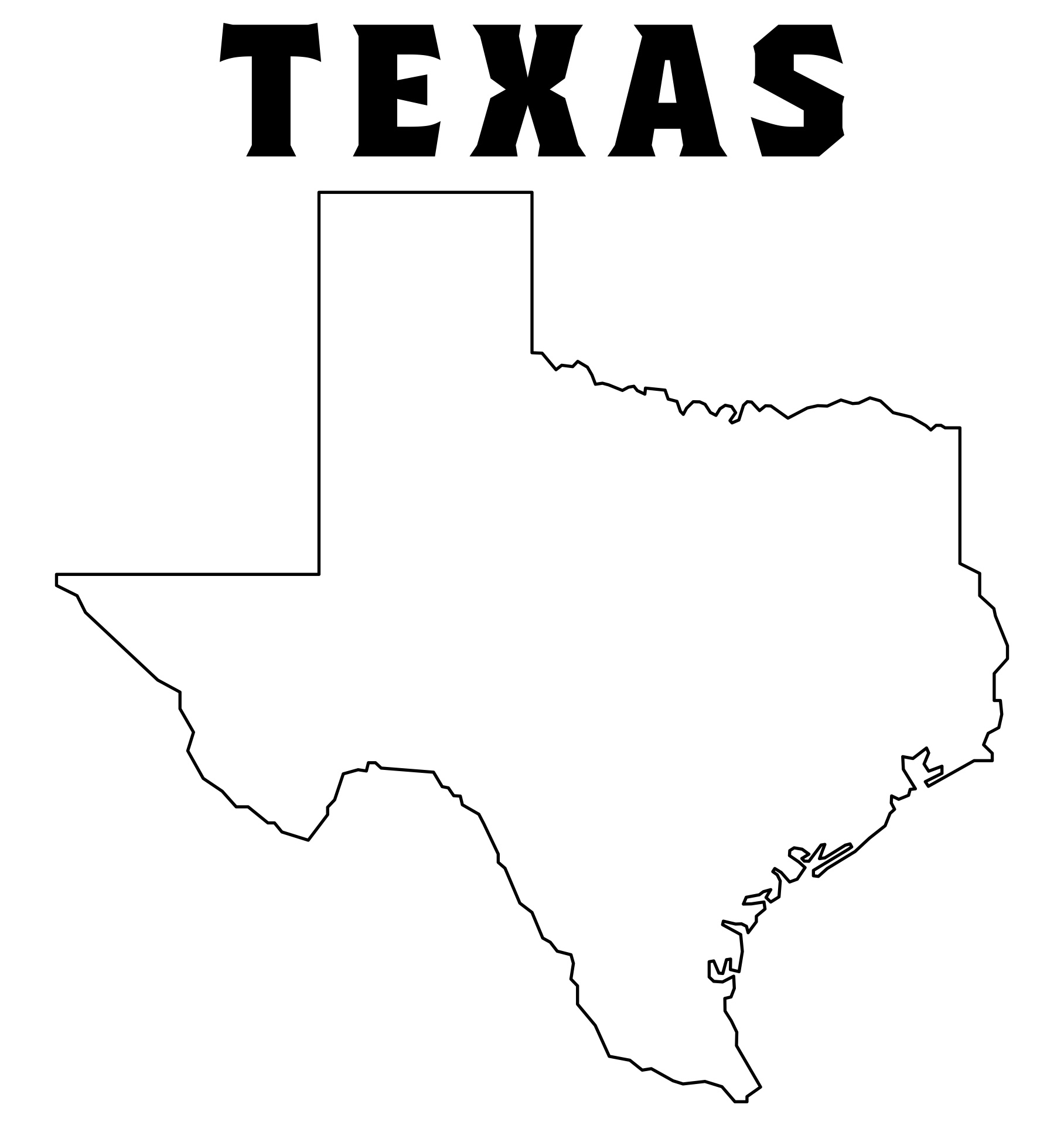Printable Blank Regions Of Texas Map Printable Blank Regions Of Texas Map