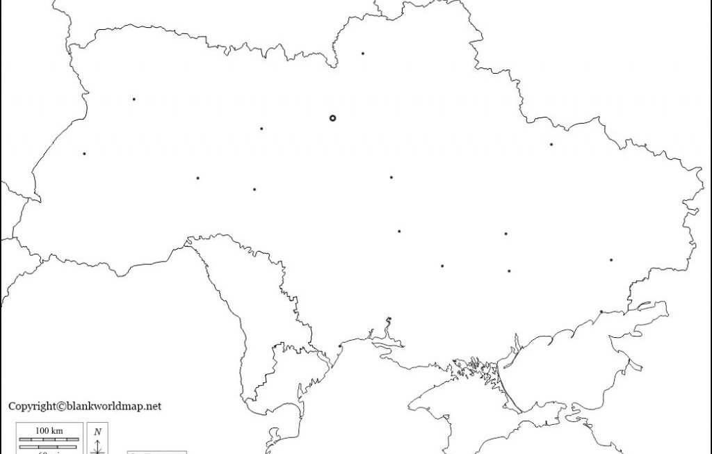 Blank Map Of Ukraine Blank World Map