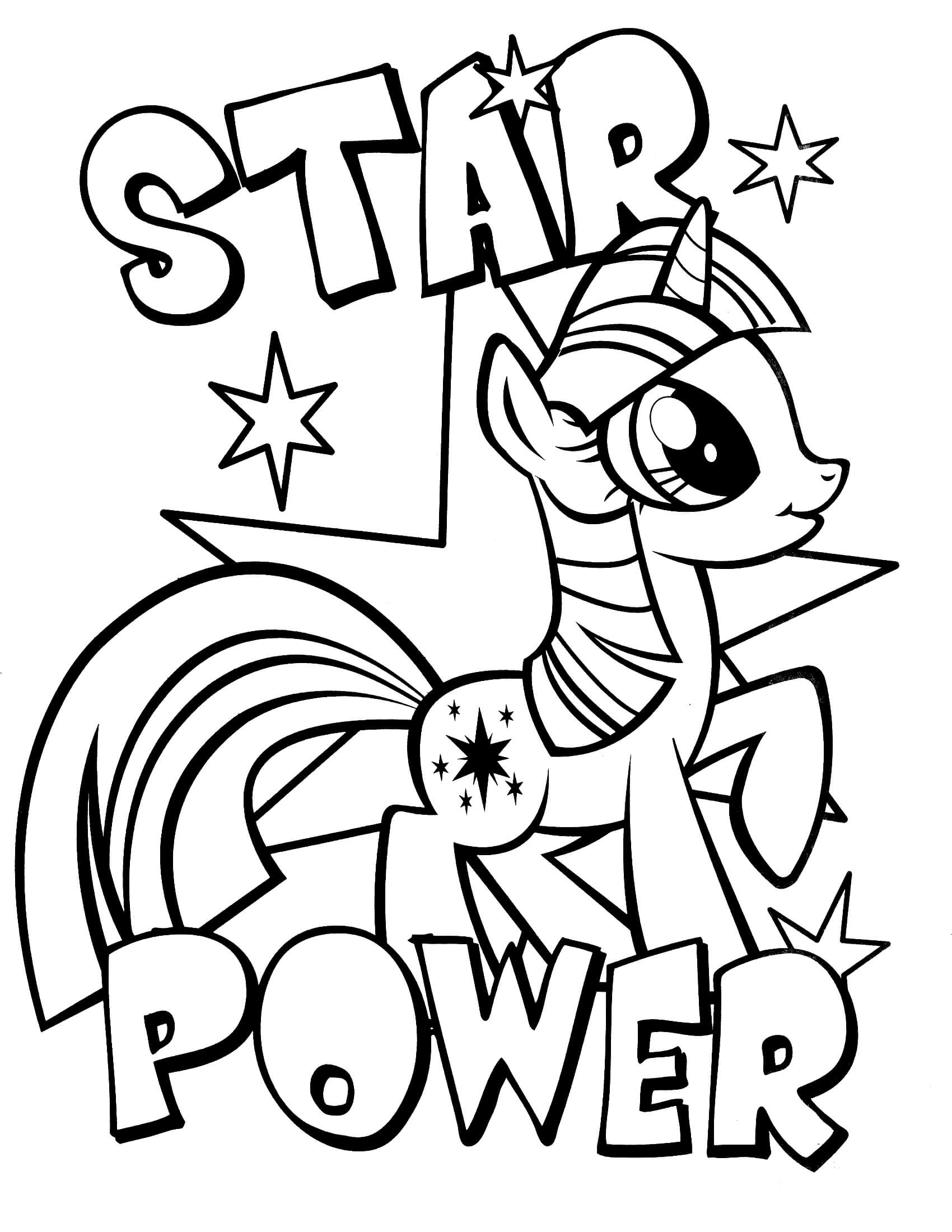 Blank My Little Pony Coloring Pages At GetColorings Free 