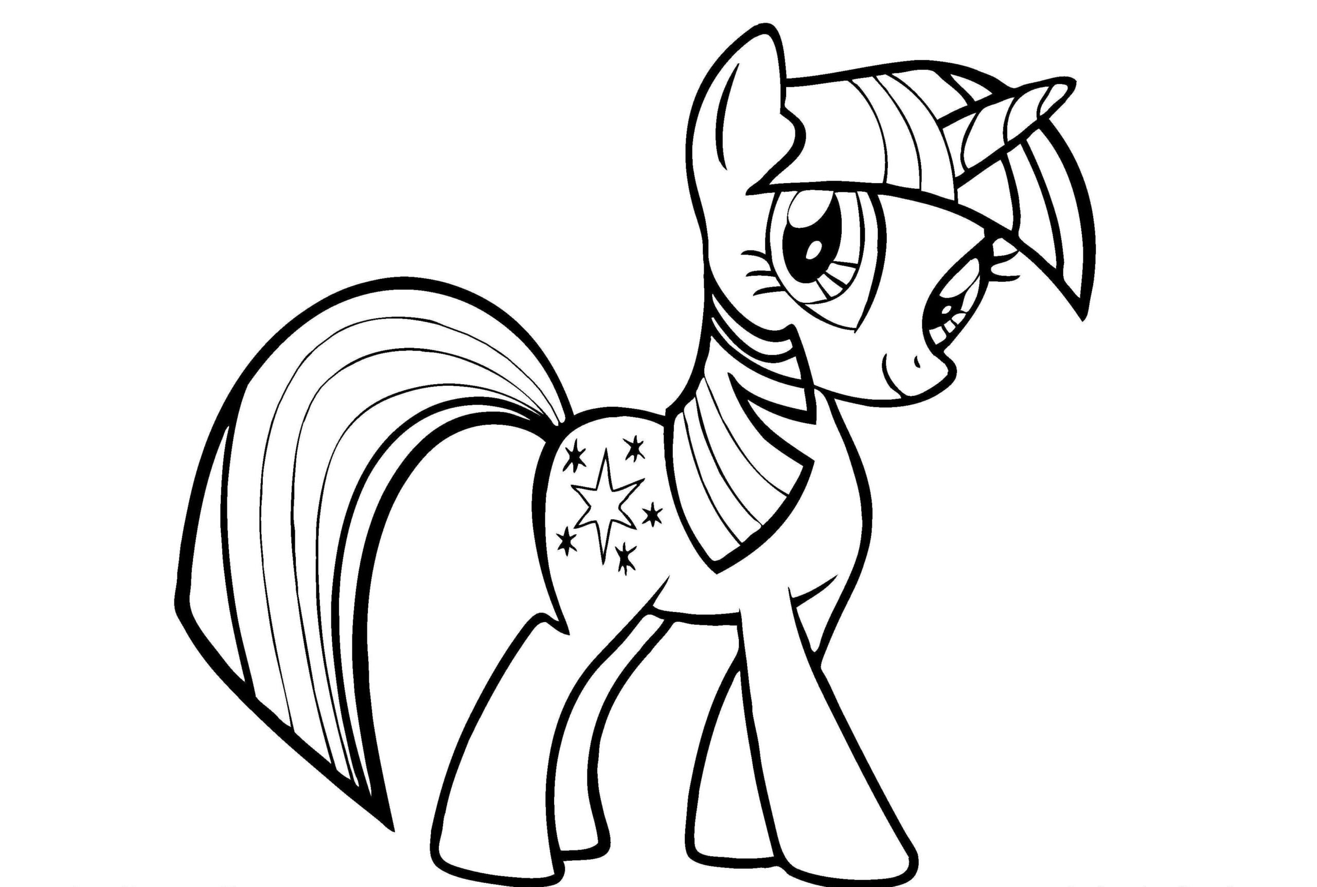 Blank My Little Pony Coloring Pages At GetDrawings Free Download