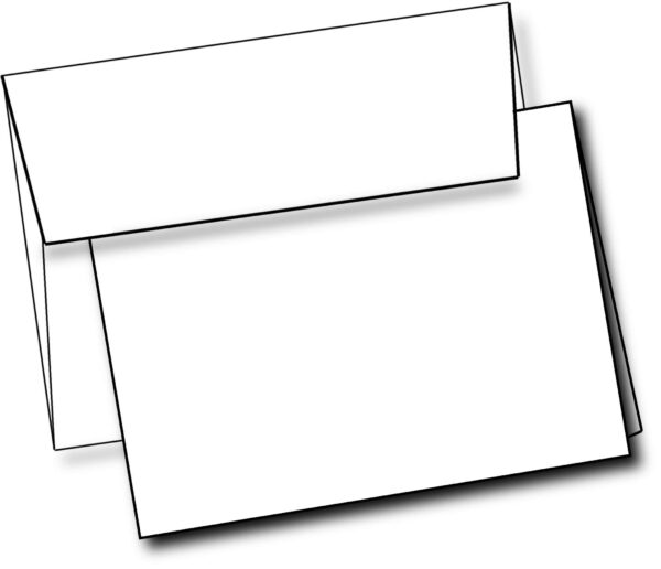 Printable Blank Greeting Cards With Envelopes