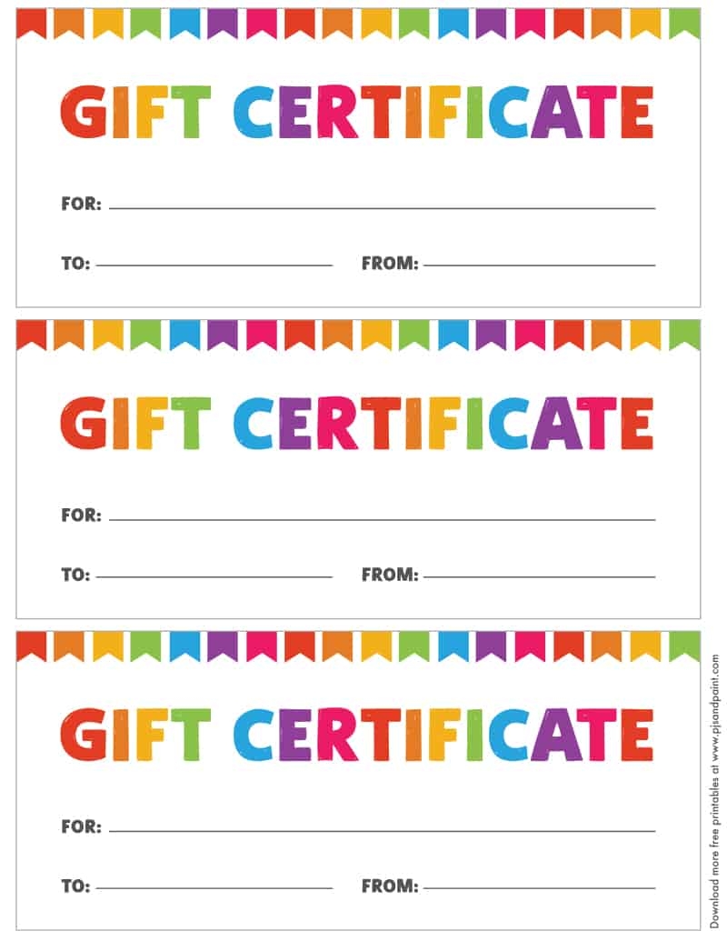 Blank Printable Gift Cards Printable Free Templates