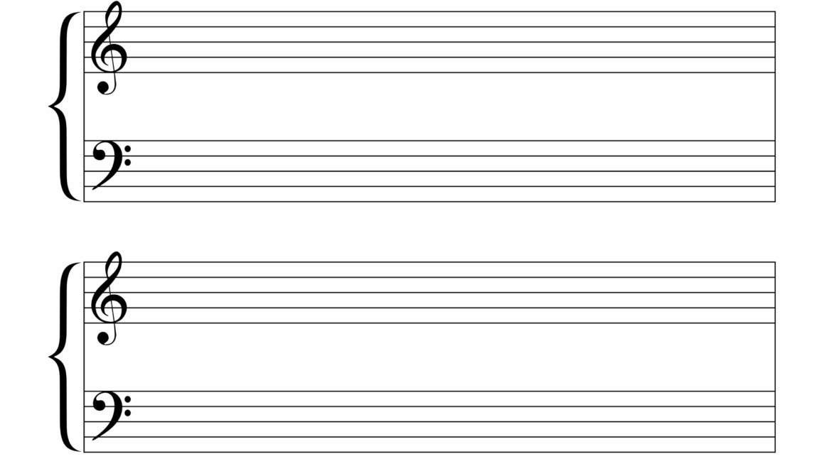 Blank Sheet Music Free Printable Staff Paper Free Printables