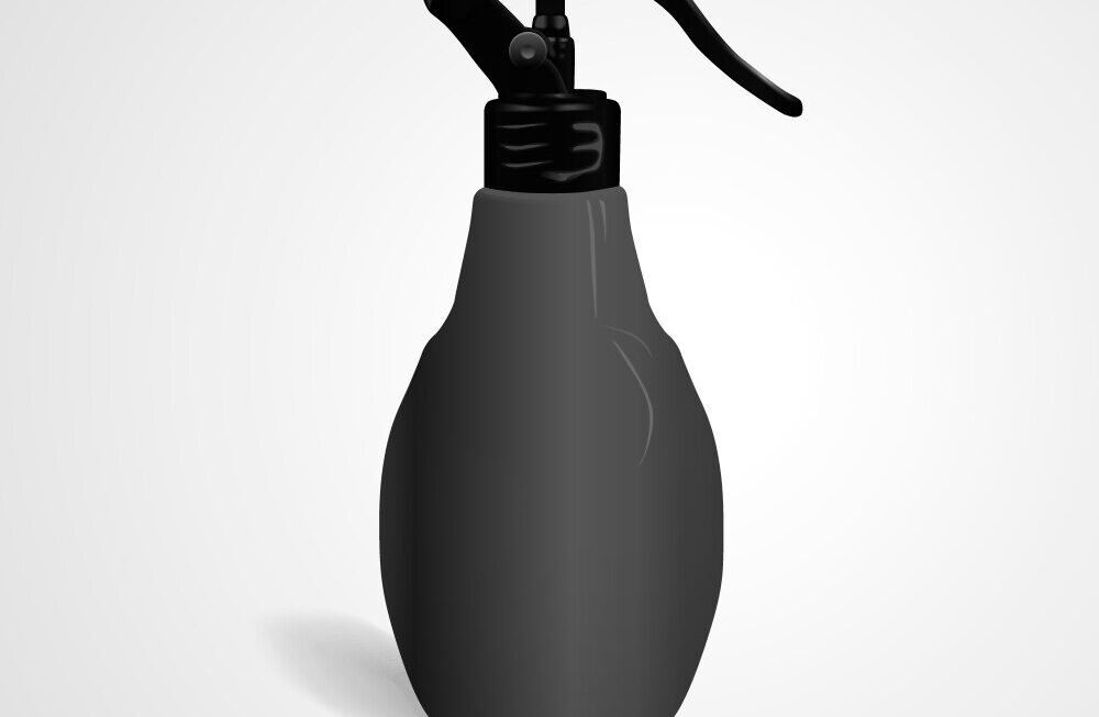 Blank Spray Bottle Royalty Free Vector Image VectorStock