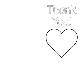 Blank Thank You Card Template Blank Thank You Card Template