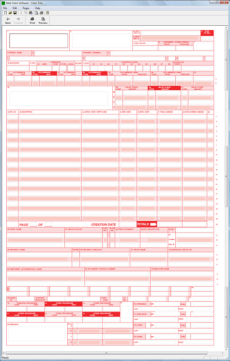Blank Ub04 Claim Form Printable Printable Forms Free Online Blank Ub04 Claim Form Printable Printable Forms Free Online