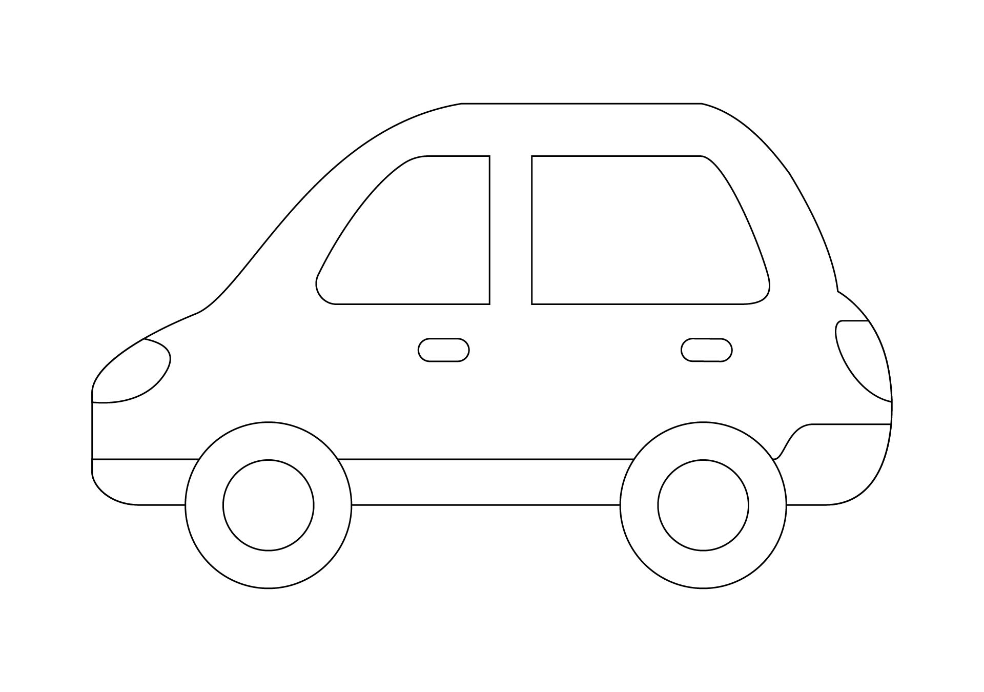 Free Printable Blank Car Cut Ot