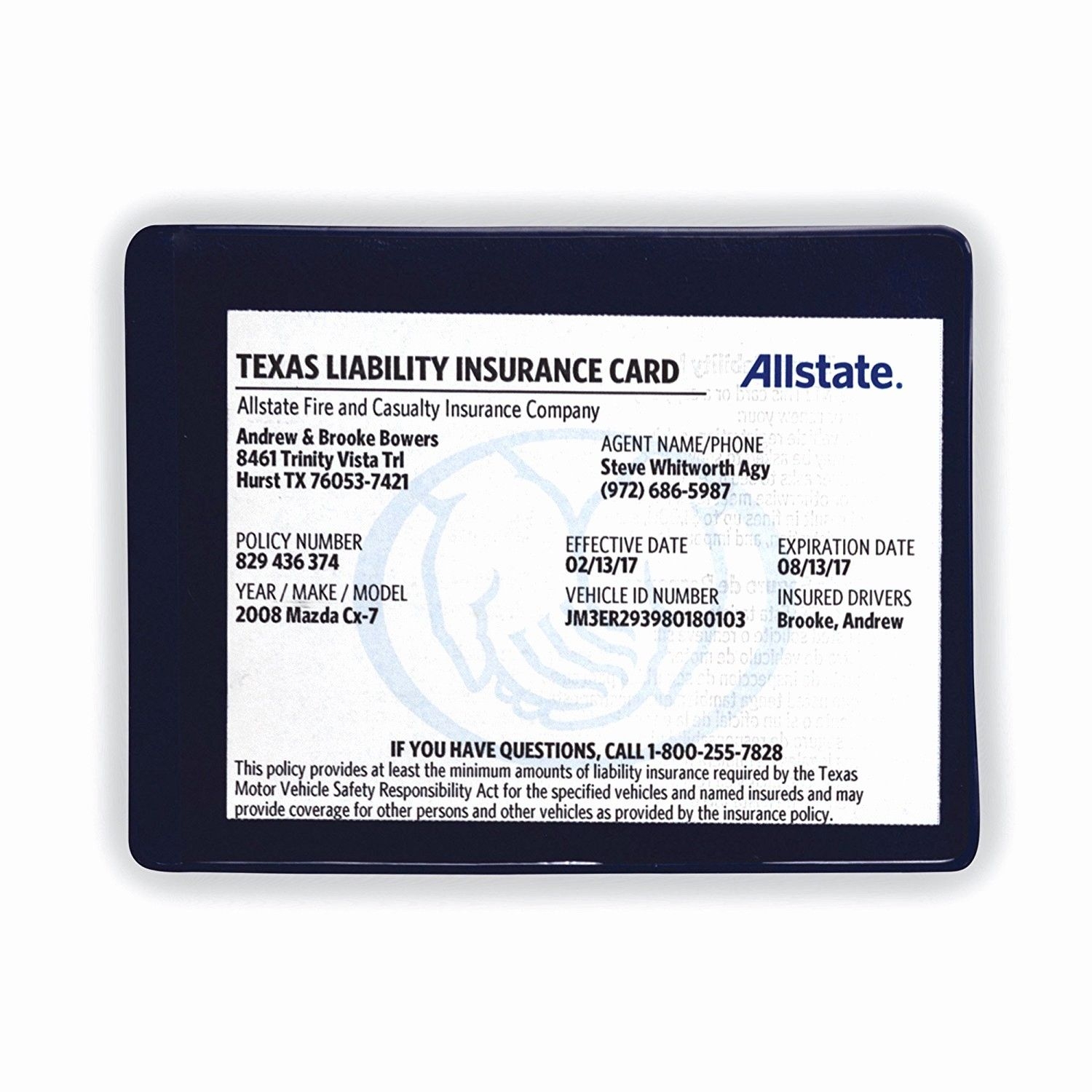 Car Progressive Fillable Free Blank Insurance Card Template Content Car Progressive Fillable Free Blank Insurance Card Template Content