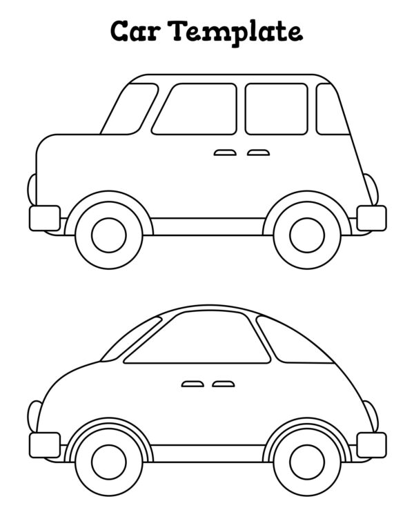 Free Printable Blank Car Cut Ot