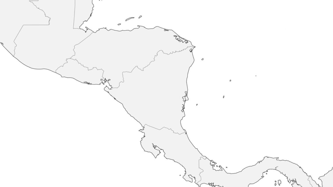 Central America Printable PDF Maps Freeworldmaps