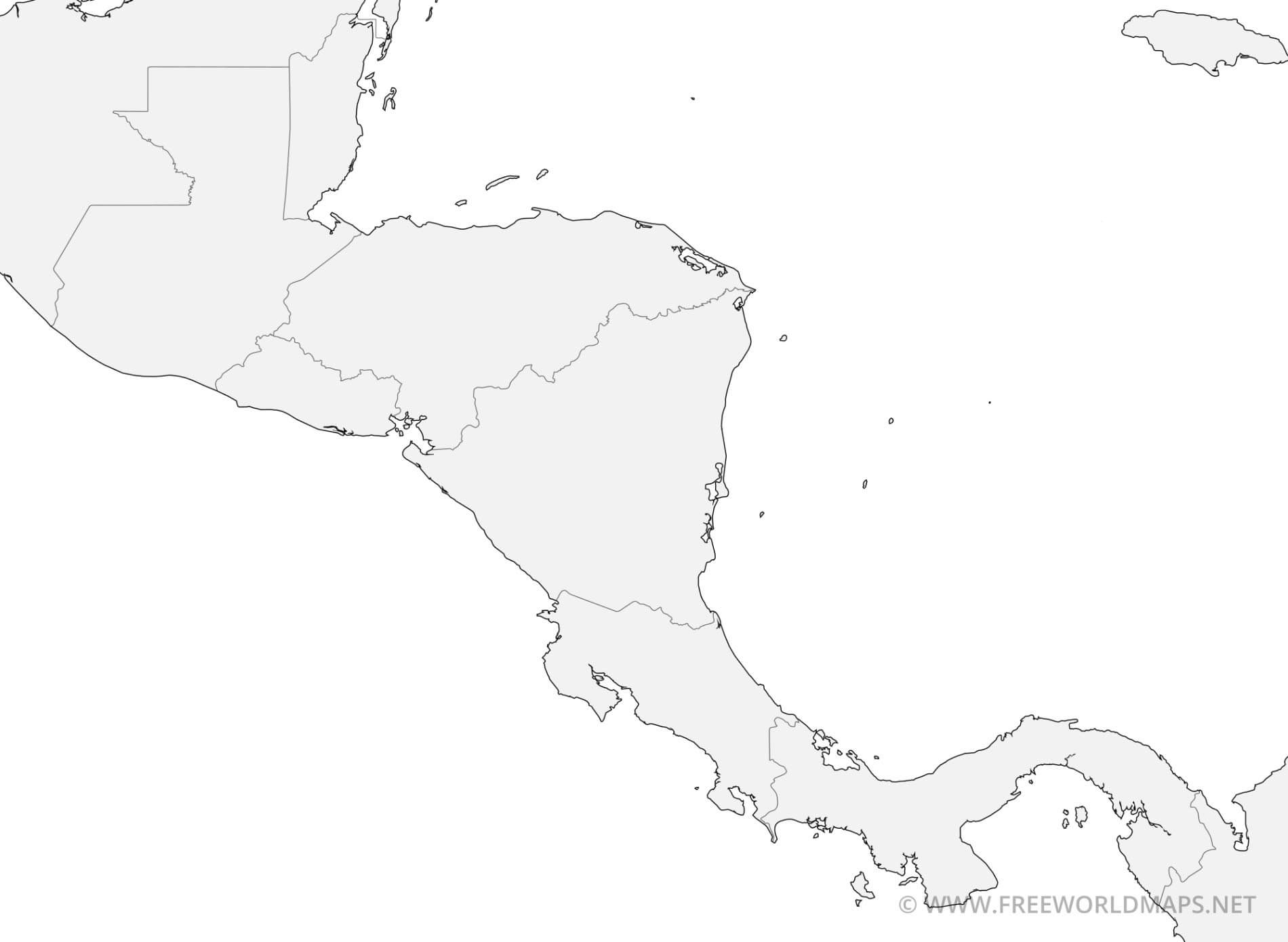 Central America Printable PDF Maps Freeworldmaps Central America Printable PDF Maps Freeworldmaps
