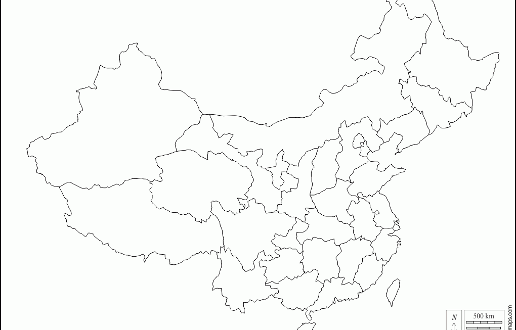 China Free Map Free Blank Map Free Outline Map Free Base Map Outline