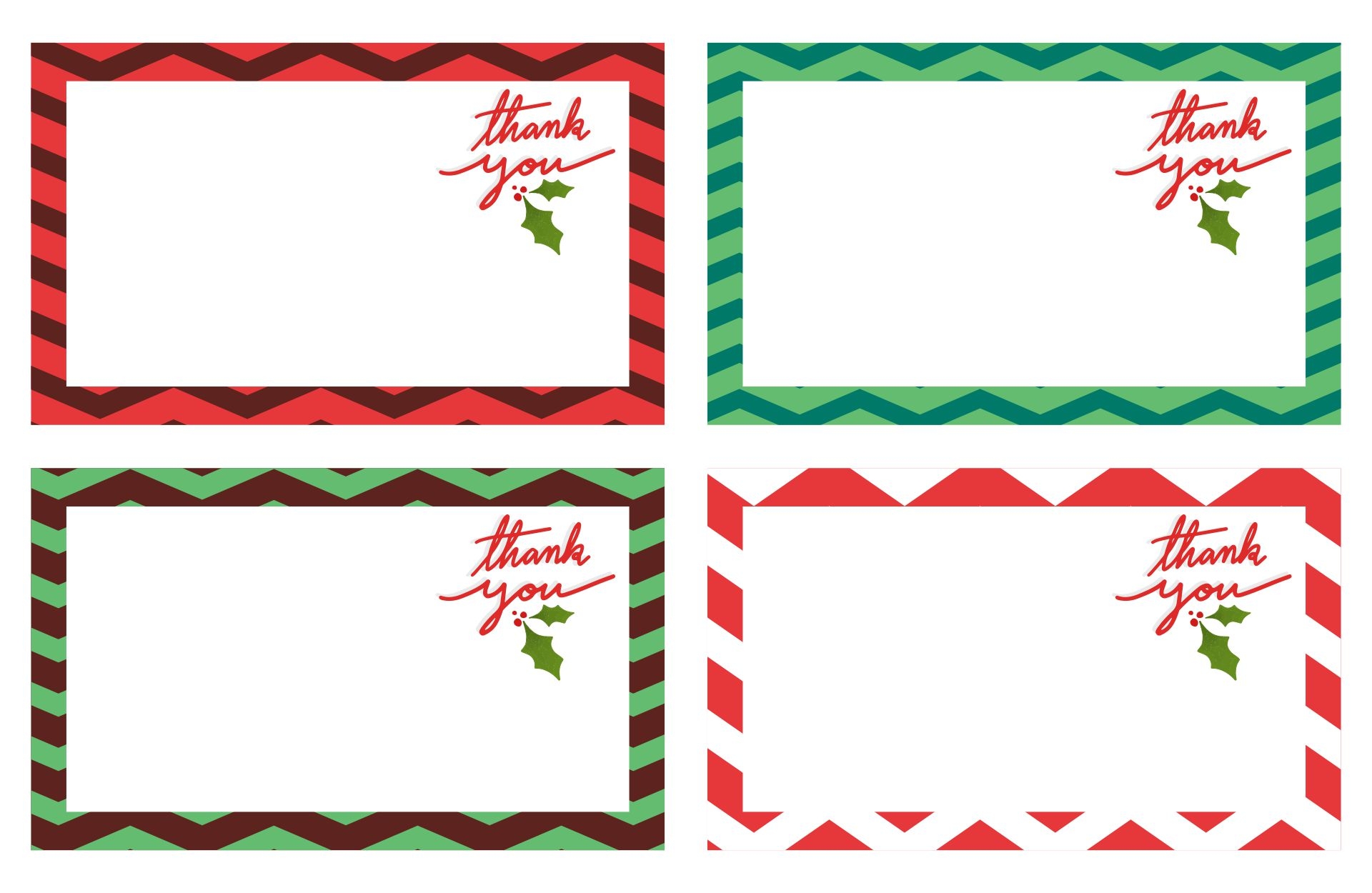 Christmas Note Cards 14 Free PDF Printables Printablee