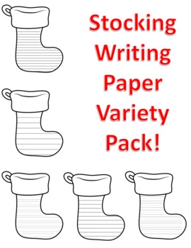 Christmas Stocking Writing Paper Stocking Writing Templates Stocking Christmas Stocking Writing Paper Stocking Writing Templates Stocking