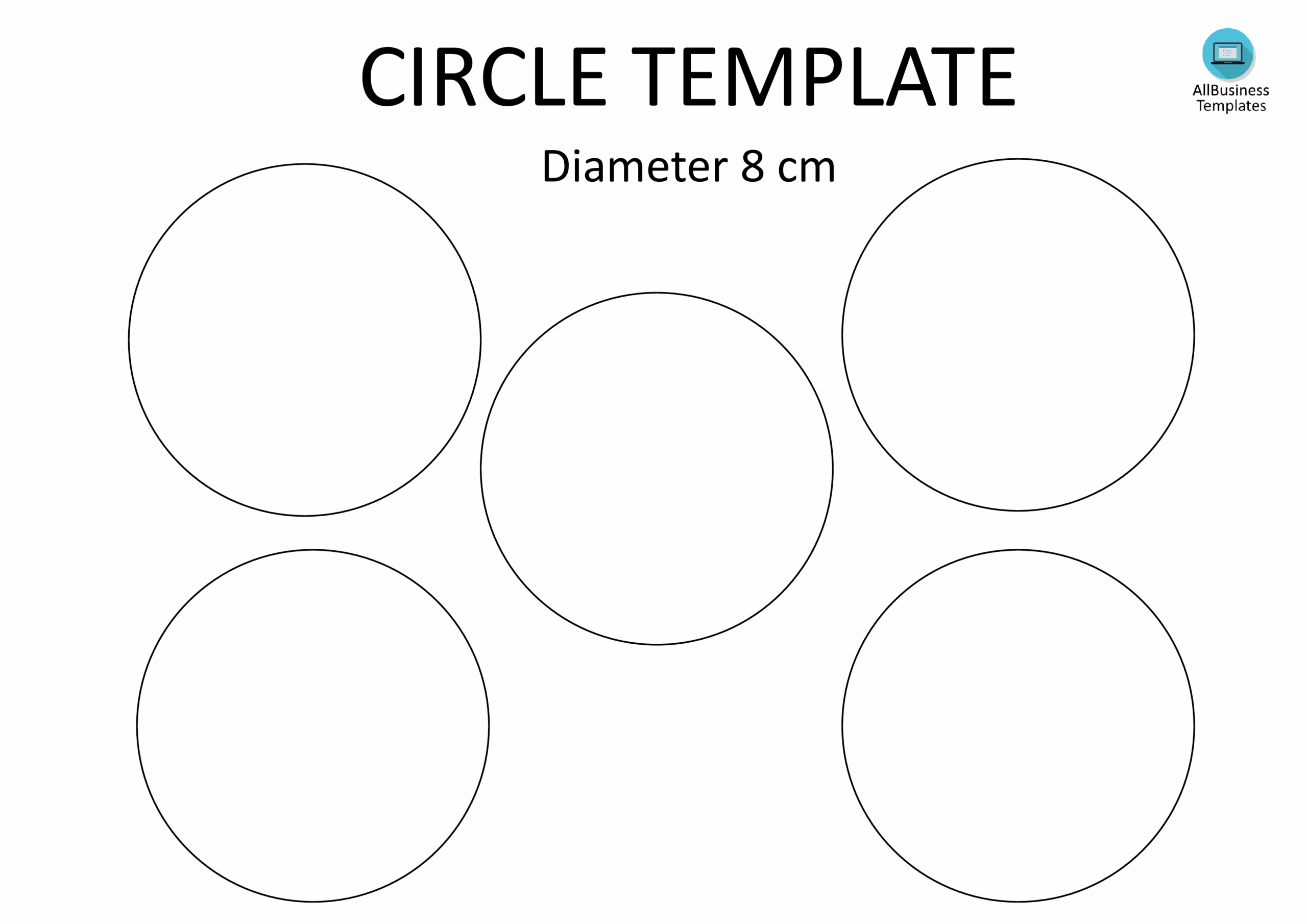 Blank Printable Digital Root Circle Template
