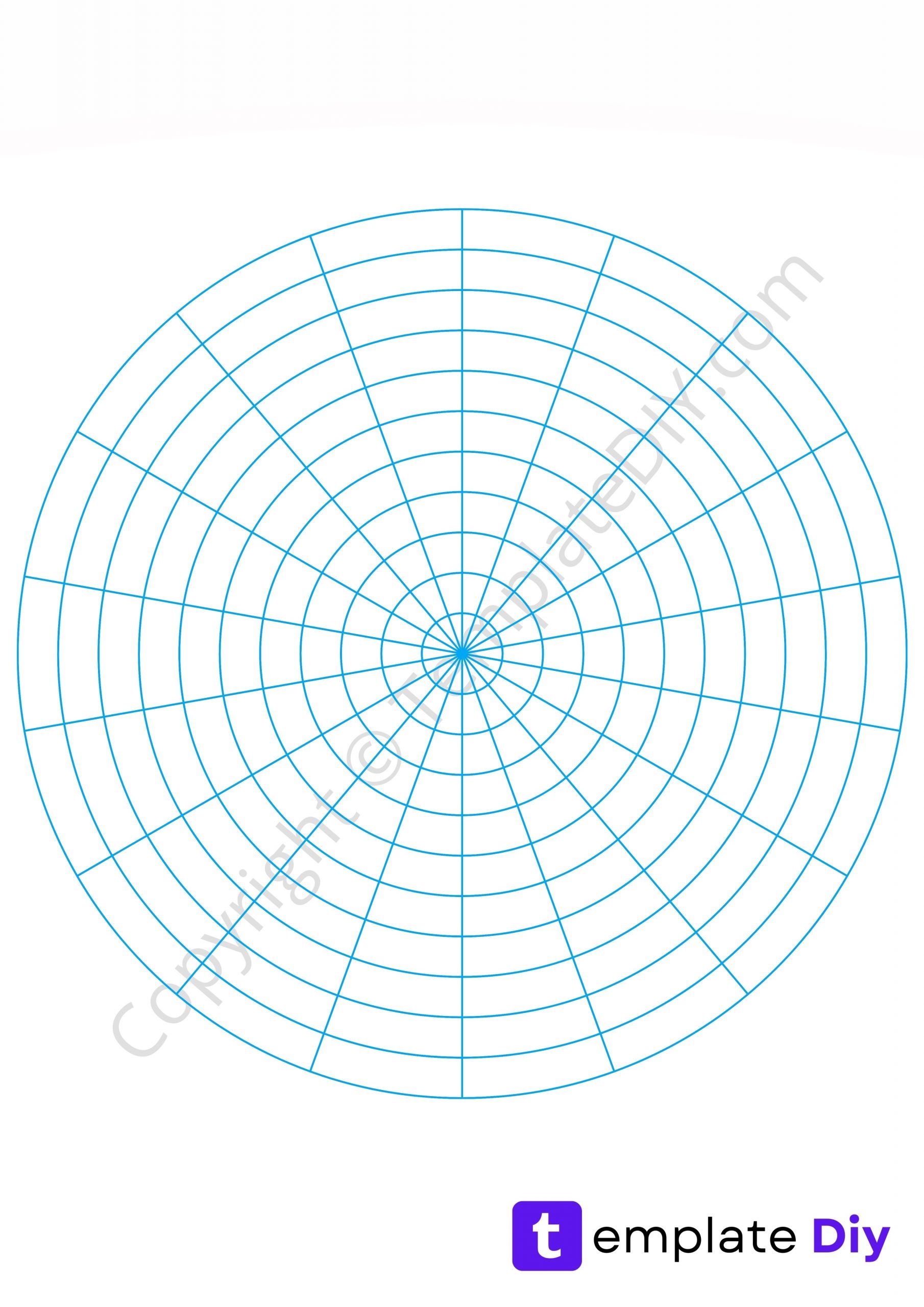 Circular Graph Paper Circle Grid Paper Template In PDF Circular Graph Paper Circle Grid Paper Template In PDF