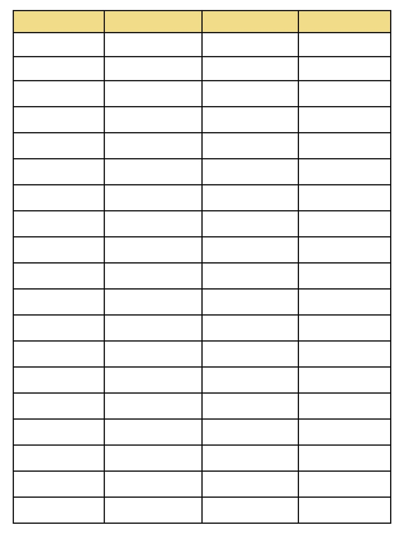 Column Template 5 Columns 10 Free PDF Printables Printablee Column Template 5 Columns 10 Free PDF Printables Printablee