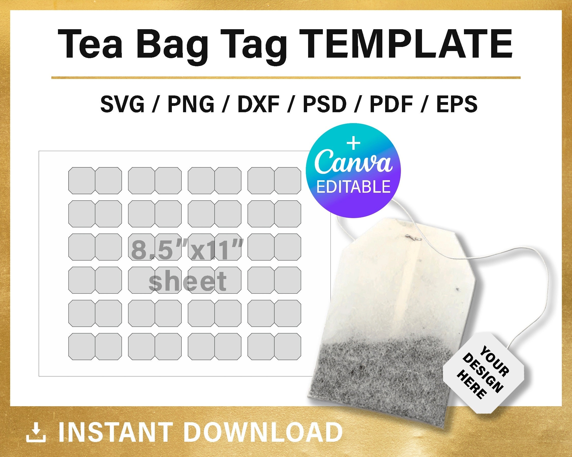 Craft Tag Templates