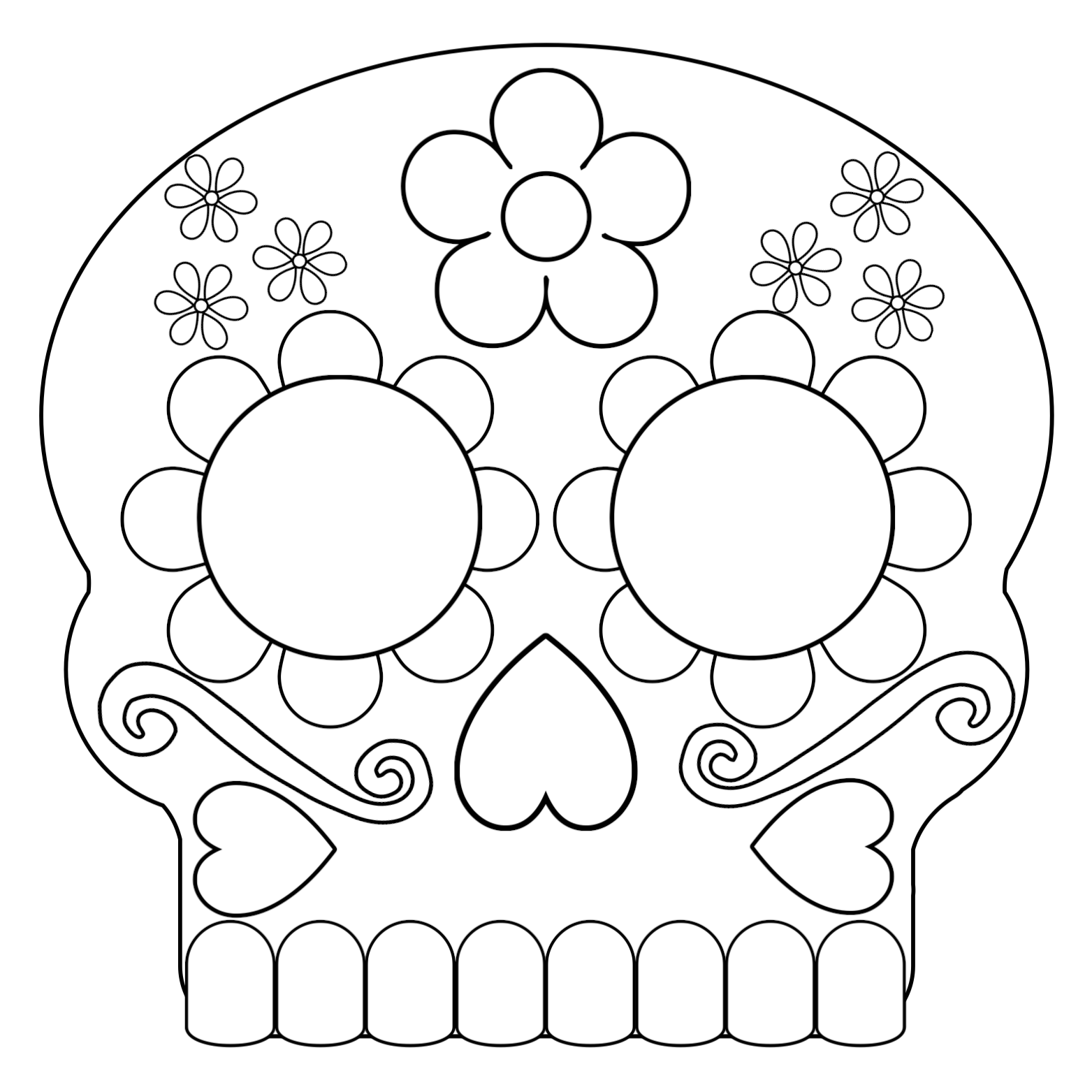 Day Of The Dead Masks Sugar Skulls Free Printable Paper Trail Design Day Of The Dead Masks Sugar Skulls Free Printable Paper Trail Design