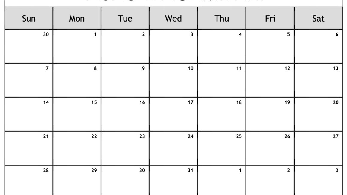 December 2025 And January 2025 Calendar Free Printable Check David S
