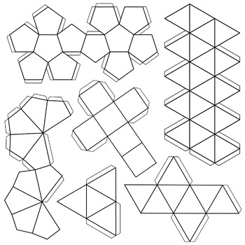 Printable 18 Sided Dice Template Blank