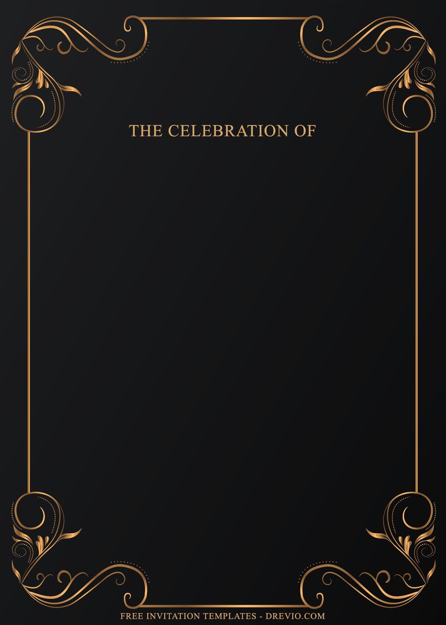Download Now 11 Stunning Luxury Gold Birthday Invitation Templates How Download Now 11 Stunning Luxury Gold Birthday Invitation Templates How