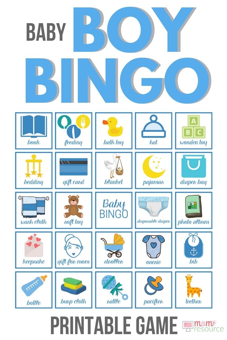 Downloadable 50 Free Printable Baby Bingo Cards Printable Word Searches
