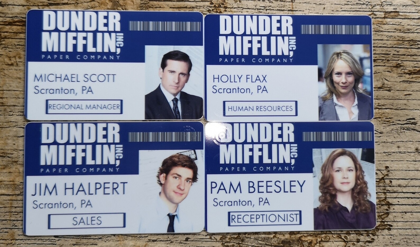 Dunder Mifflin Name Tag Printable