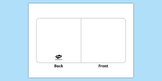 Free Printable Blank Card Hp Template
