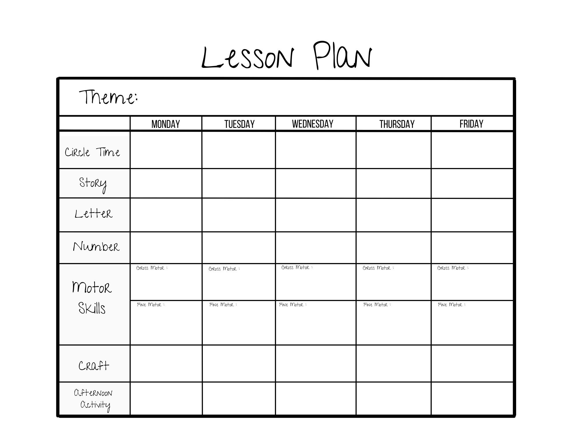Editable Preschool Daily Schedule Template Menspin Editable Preschool Daily Schedule Template Menspin