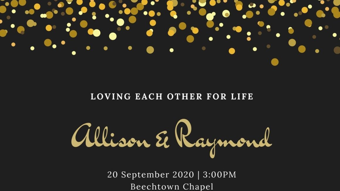 Elegant Black And Gold Blank Invitation Templates