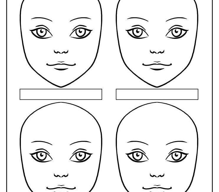 Face Paint Templates Printable